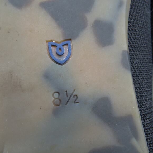 Rothy's The Almond Demi Black Pointed Flats Mules Size 8.5 - Picture 9 of 13